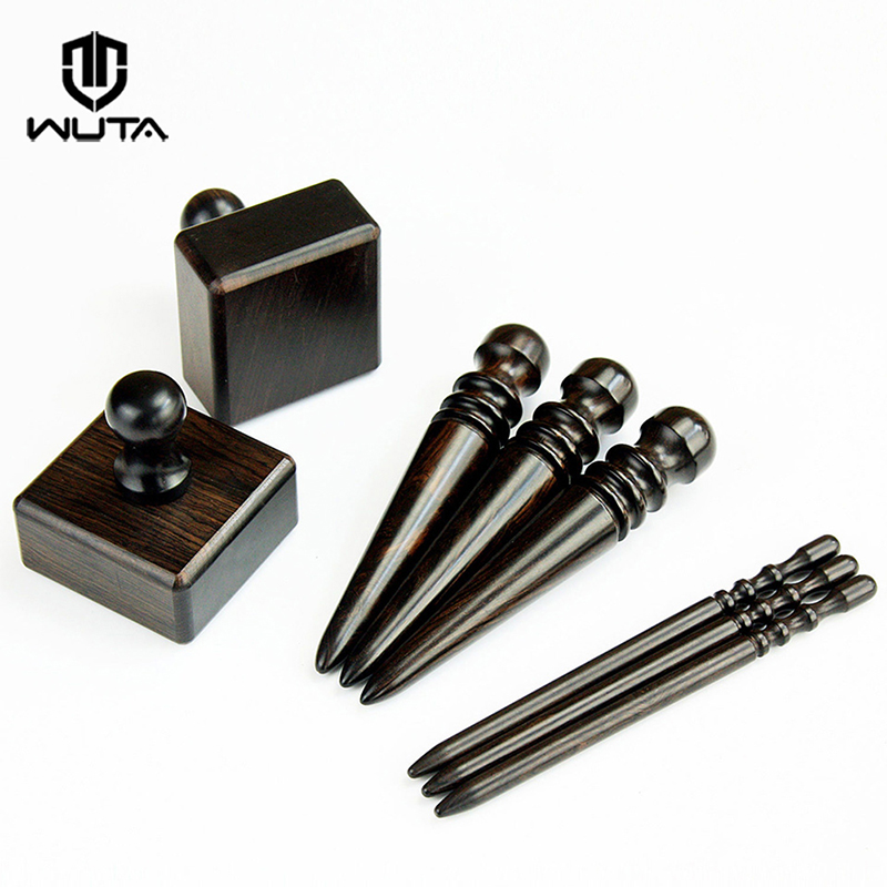 Leatherwork Mallet - WUTA High Density Ebony Black Wood