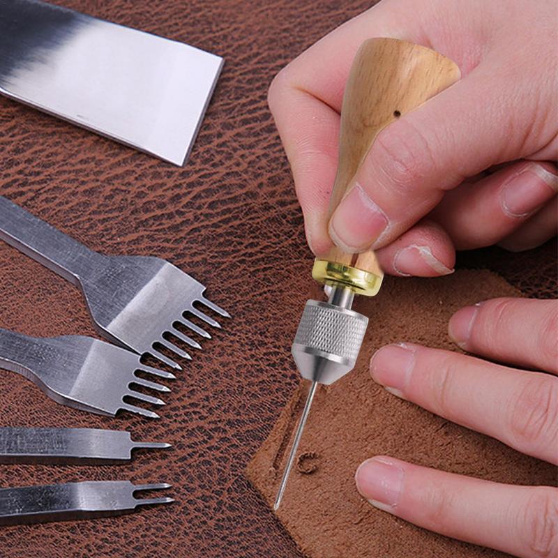Leather Working Tool Kit Uphol - Leatherwork Beginner Tools avaliação e preço