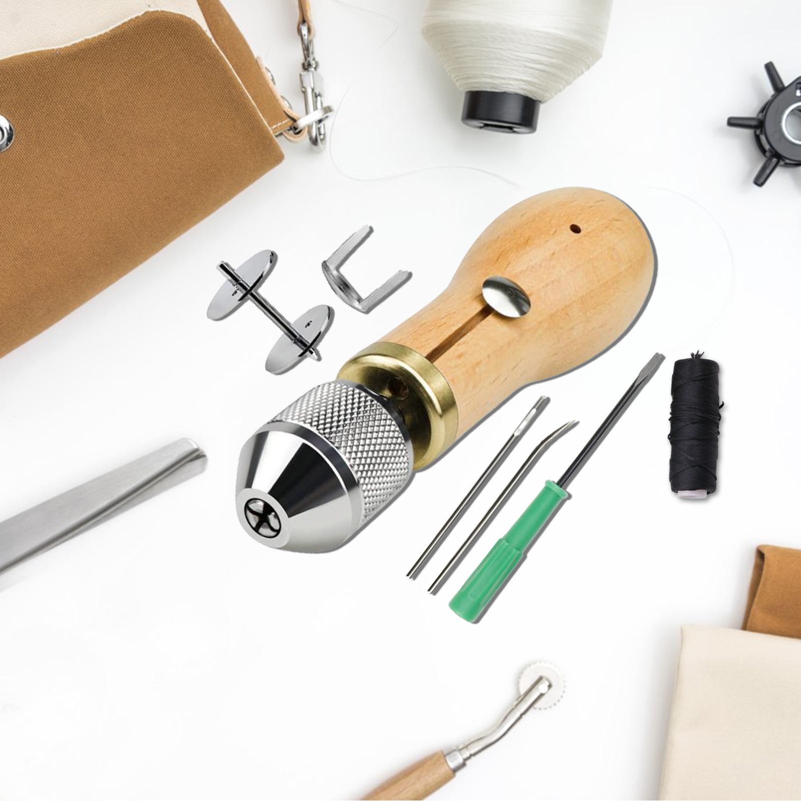 Leather Working Tool Kit Uphol - Leatherwork Beginner Tools avaliação e preço