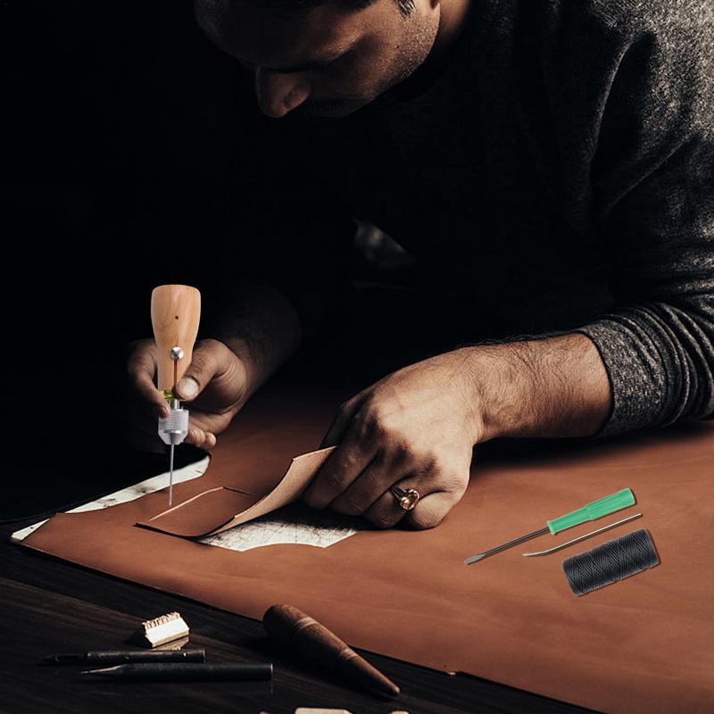 Leather Working Tool Kit Uphol - Leatherwork Beginner Tools avaliação e preço