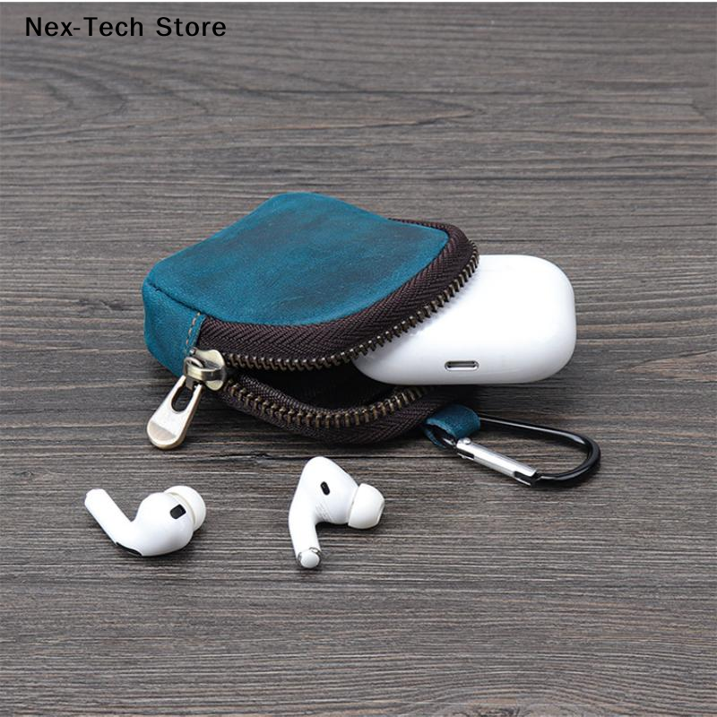 [NT]Retro Small Zipper Pouch E - Leatherwork Wallet avaliação e preço