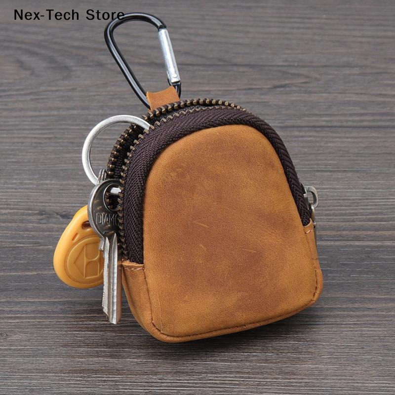 [NT]Retro Small Zipper Pouch E - Leatherwork Wallet avaliação e preço