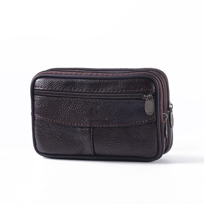 1PC Leather Hand Bags For Men  - Leatherwork Wallet avaliação e preço