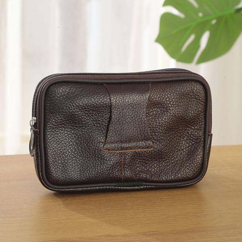 1PC Leather Hand Bags For Men  - Leatherwork Wallet avaliação e preço