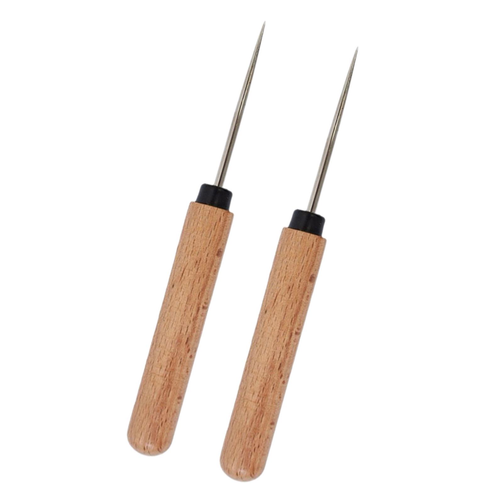 Hand Sewing Awl Tool Leatherwo - Leatherwork Beginner Tools avaliação e preço