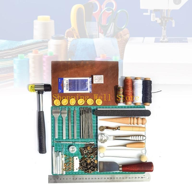 KX4B Leather Working Tools and - Leatherwork Beginner Tools avaliação e preço