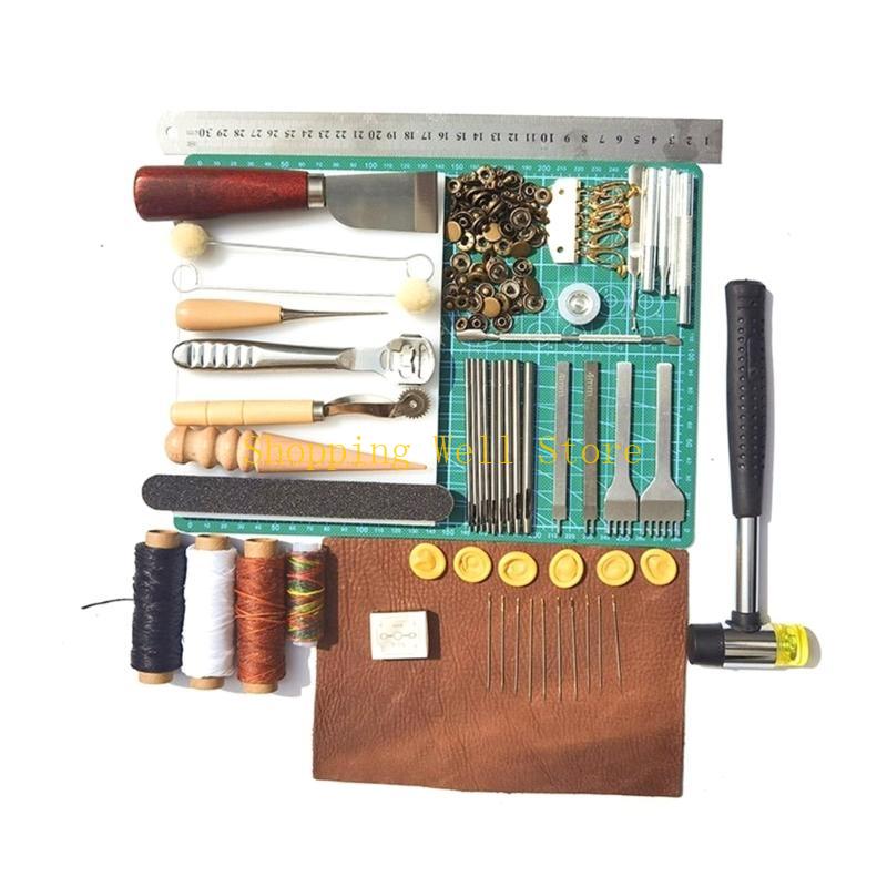 KX4B Leather Working Tools and - Leatherwork Beginner Tools avaliação e preço