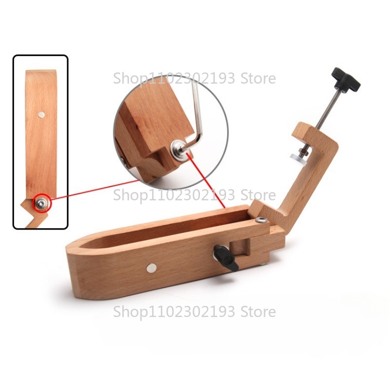 Foldable Wooden Clamp Adjustab - Leatherwork Mallet avaliação e preço