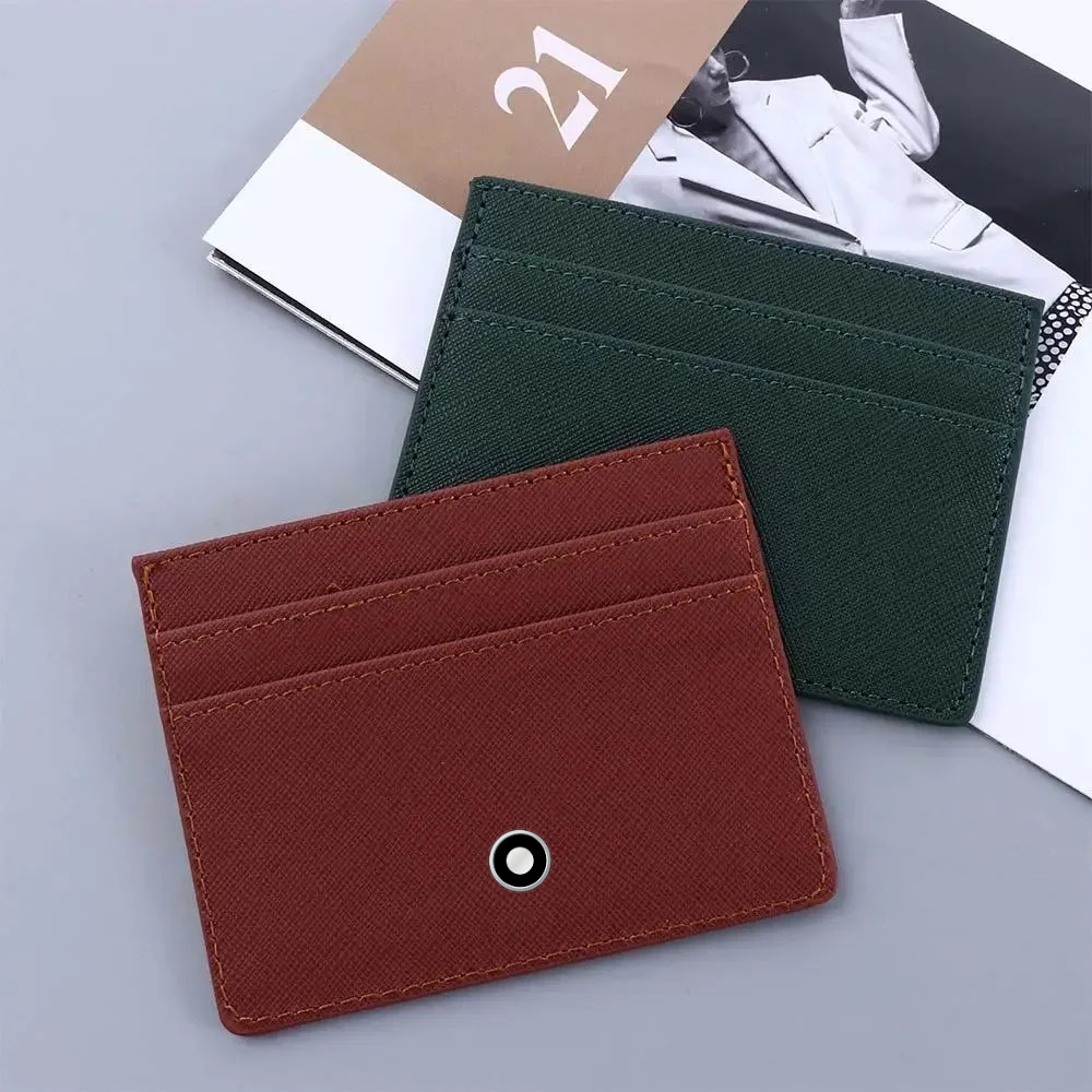 Minimalist Women Men Leather S - Leatherwork Wallet avaliação e preço