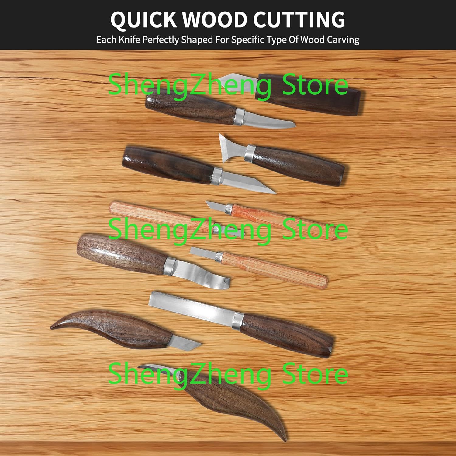 Wood Carving Tools Sets Kit  W - Leatherwork Beginner Tools avaliação e preço