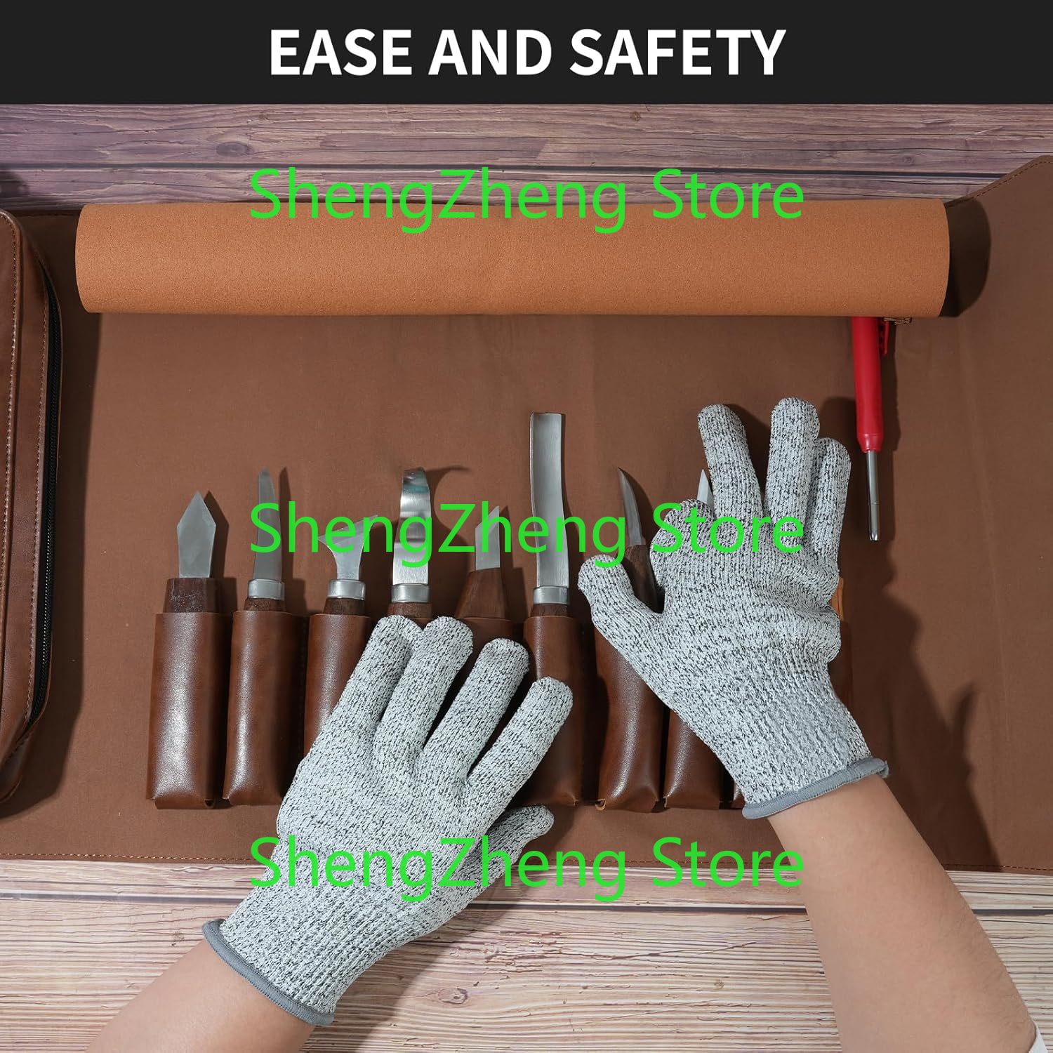 Wood Carving Tools Sets Kit  W - Leatherwork Beginner Tools avaliação e preço