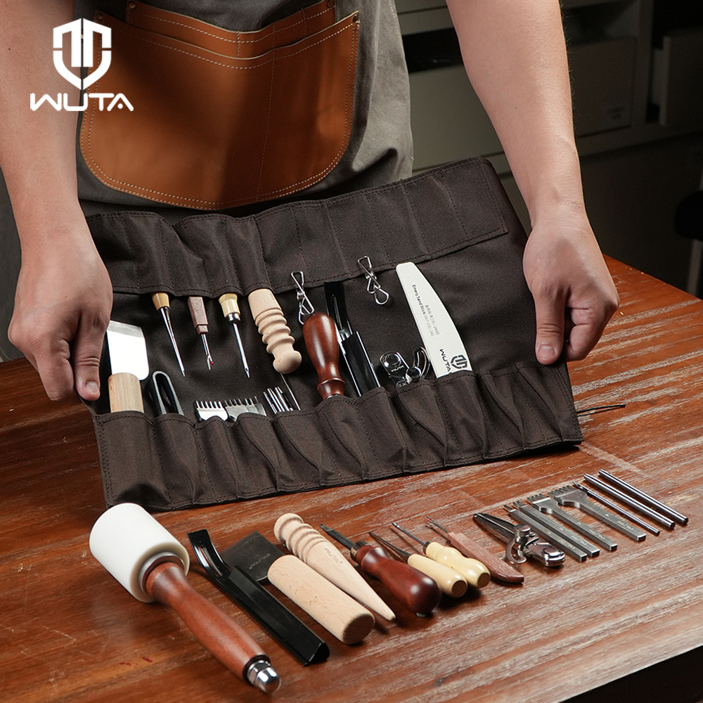 WUTA 63/74PCS Leather Craft Wo - Leatherwork Beginner Tools avaliação e preço
