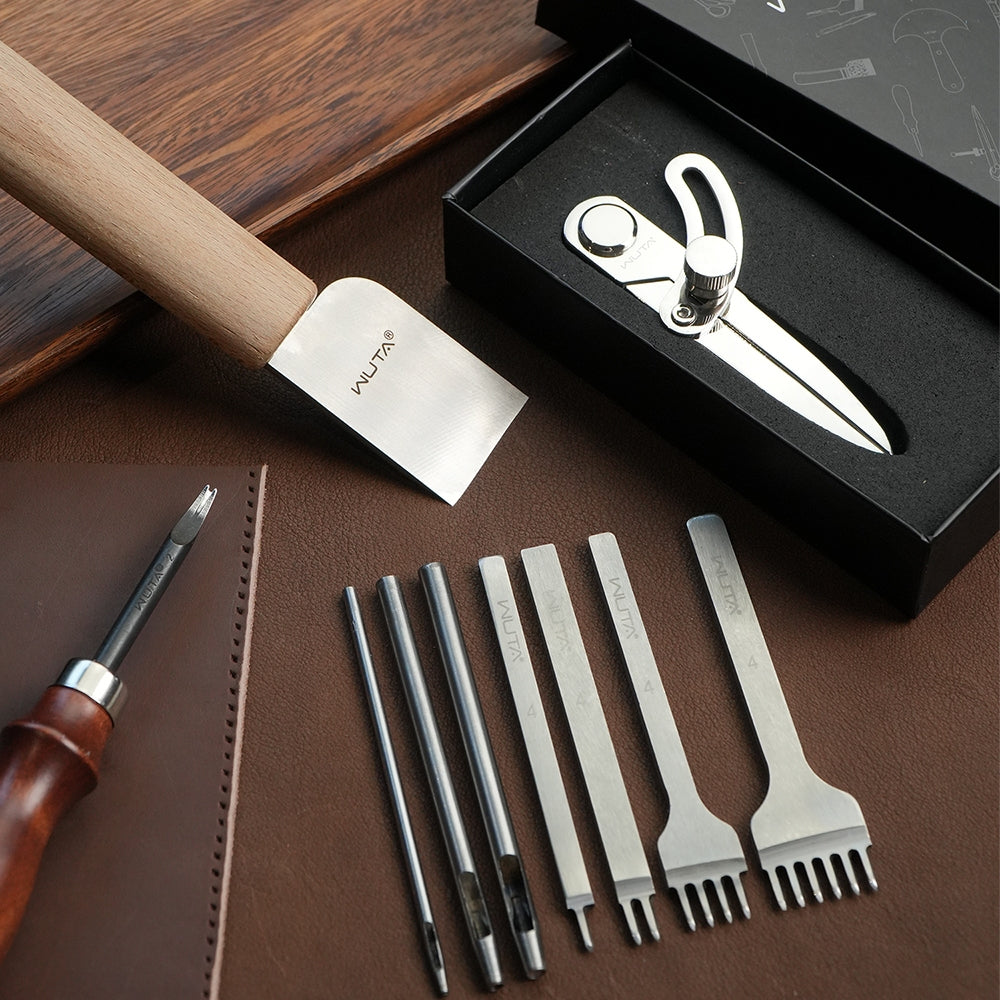 WUTA 63/74PCS Leather Craft Wo - Leatherwork Beginner Tools avaliação e preço