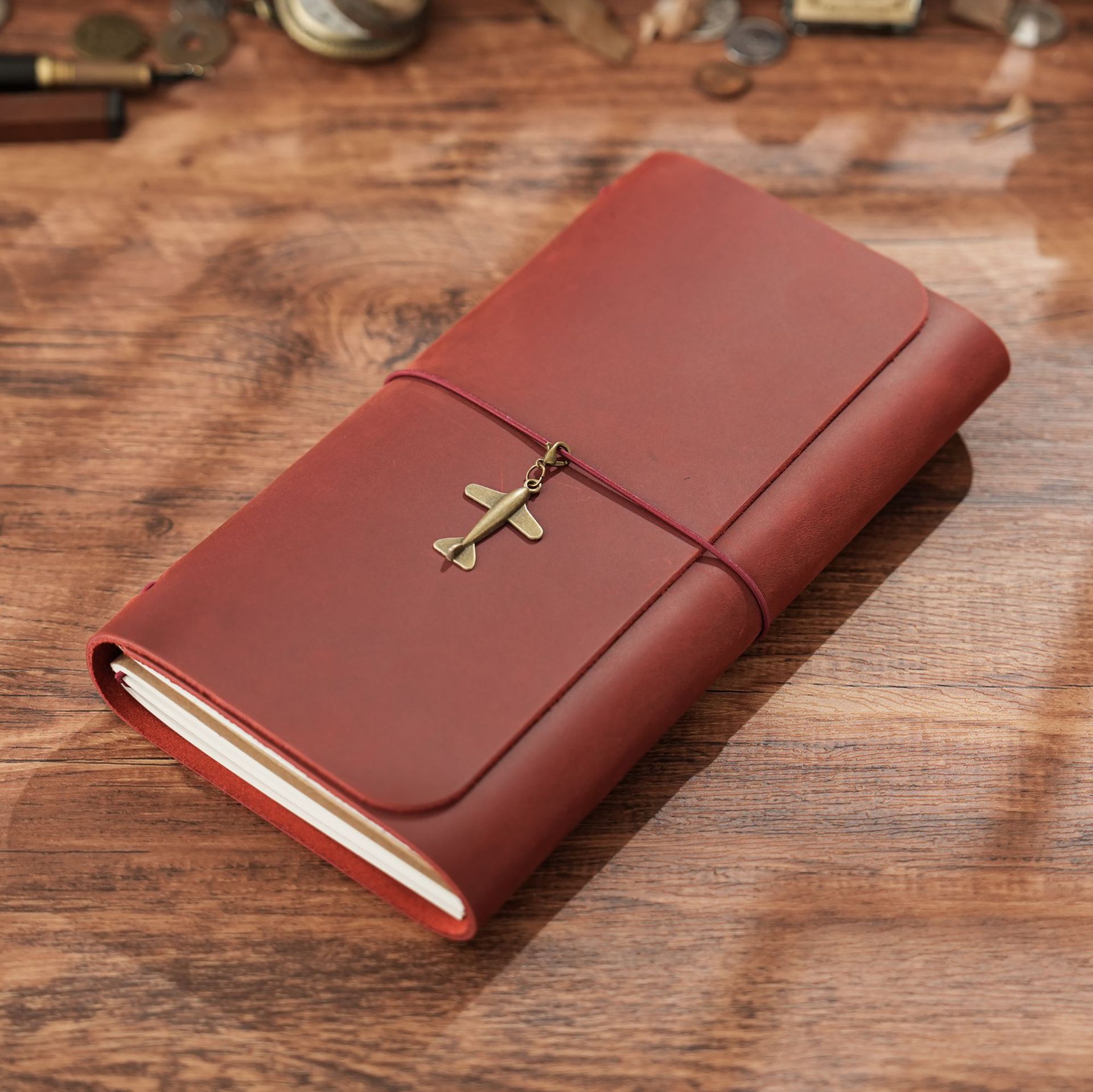 New Arrival Triple Fold TN Tra - Leather Work Notebook avaliação e preço