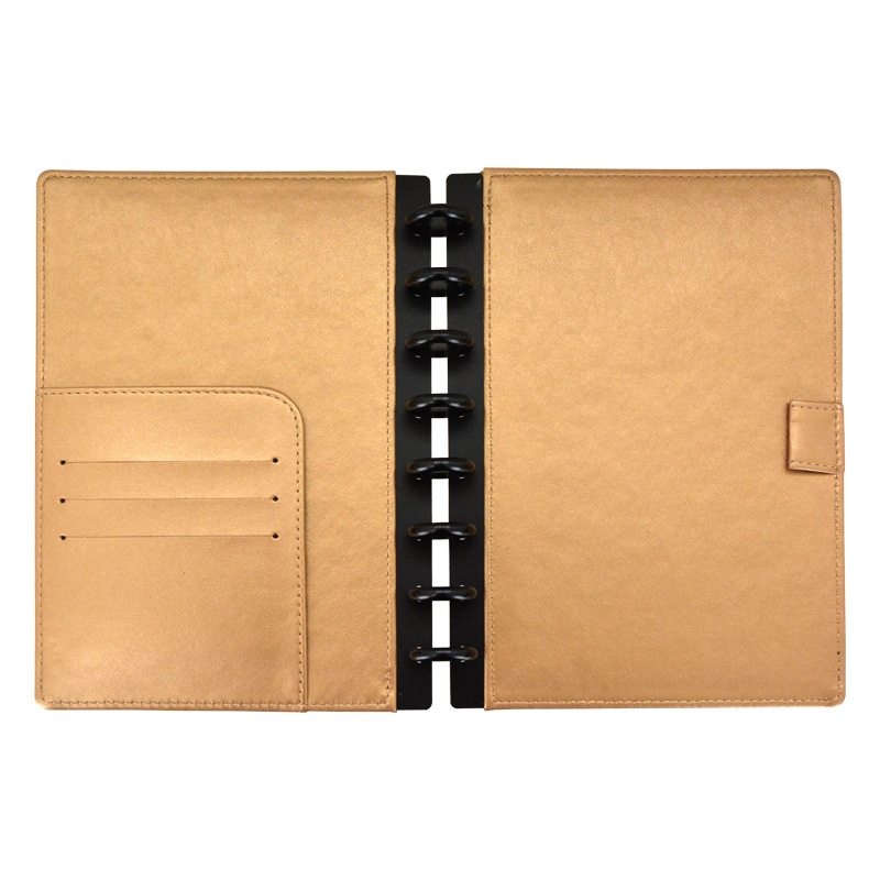 Loose-leaf Leather Cover Mushr - Leather Work Notebook avaliação e preço