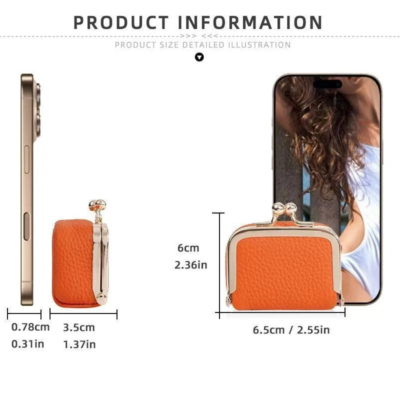 Mini Leather Coin Purse – with - Leatherwork Wallet avaliação e preço
