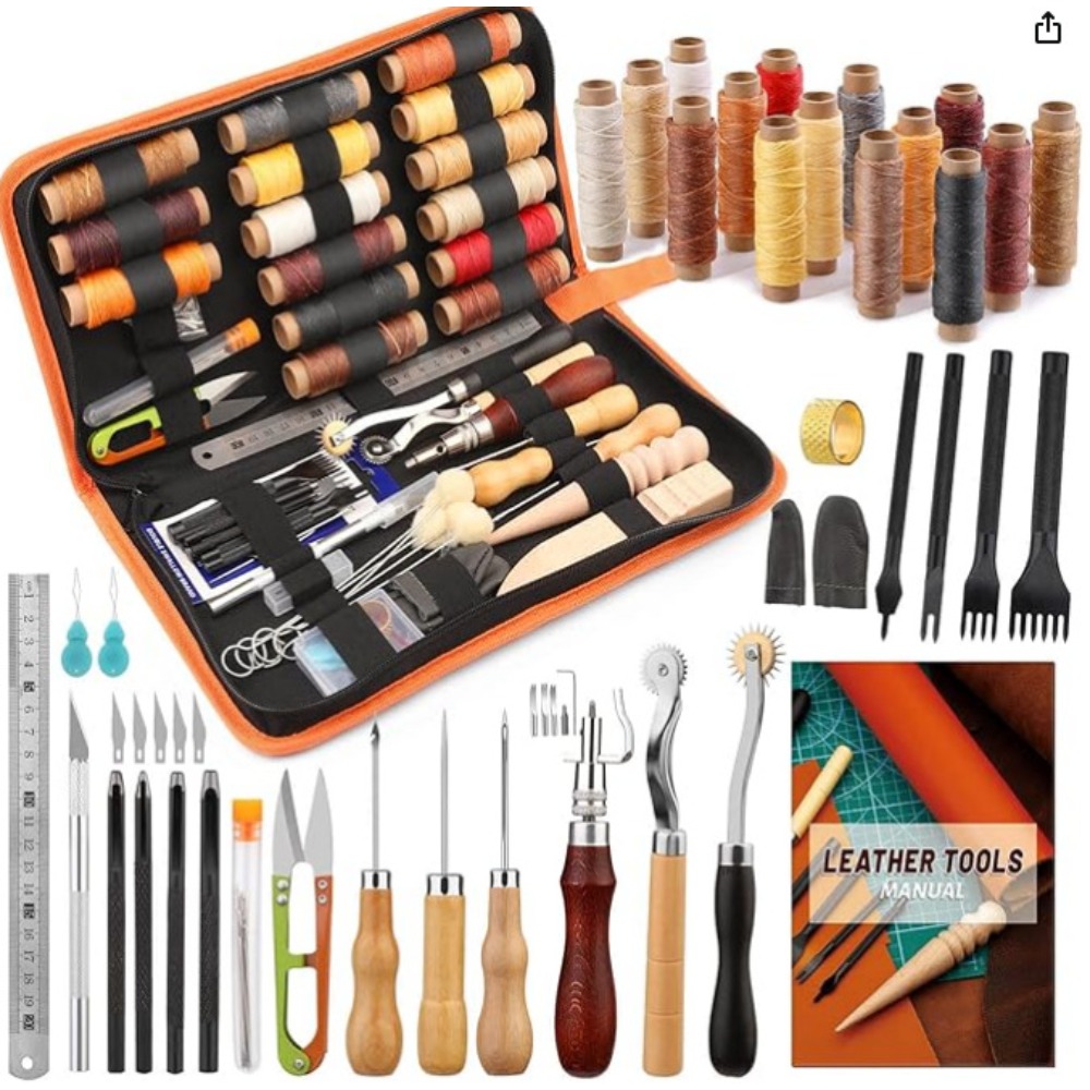 Leather Working Tools Practica - Leatherwork Beginner Tools avaliação e preço