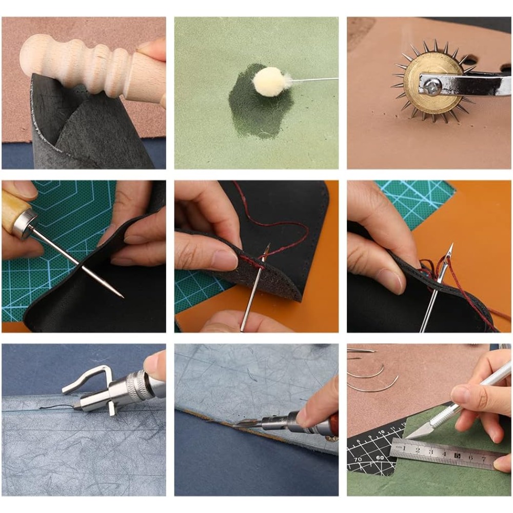 Leather Working Tools Practica - Leatherwork Beginner Tools avaliação e preço