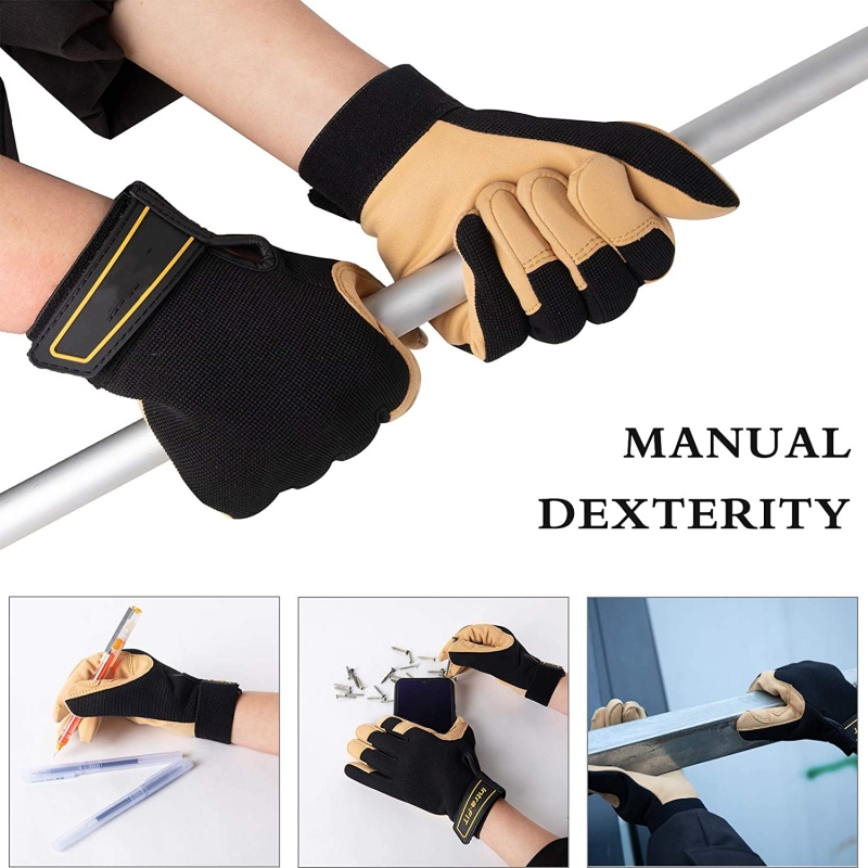 XYEHS 1 Pair Light Work Gloves - Leveling Leatherworking avaliação e preço