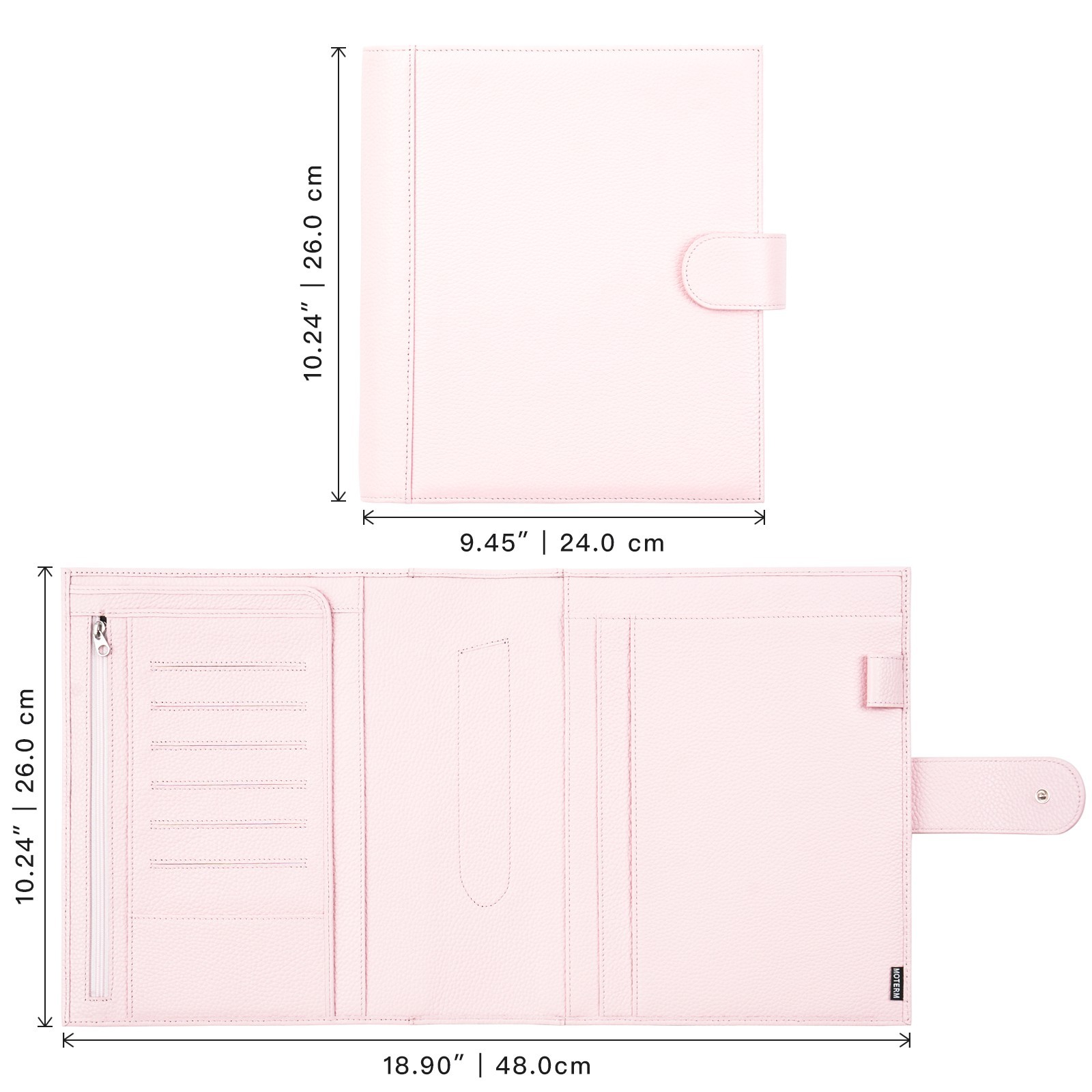 Moterm Genuine Leather Discbou - Leather Work Notebook avaliação e preço
