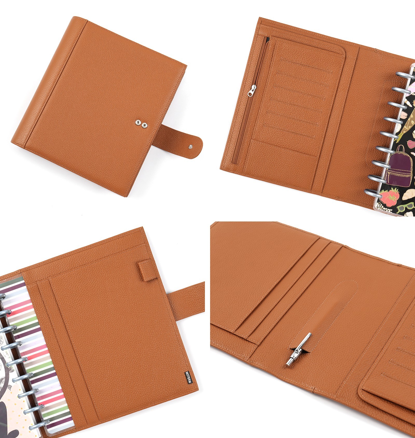 Moterm Genuine Leather Discbou - Leather Work Notebook avaliação e preço