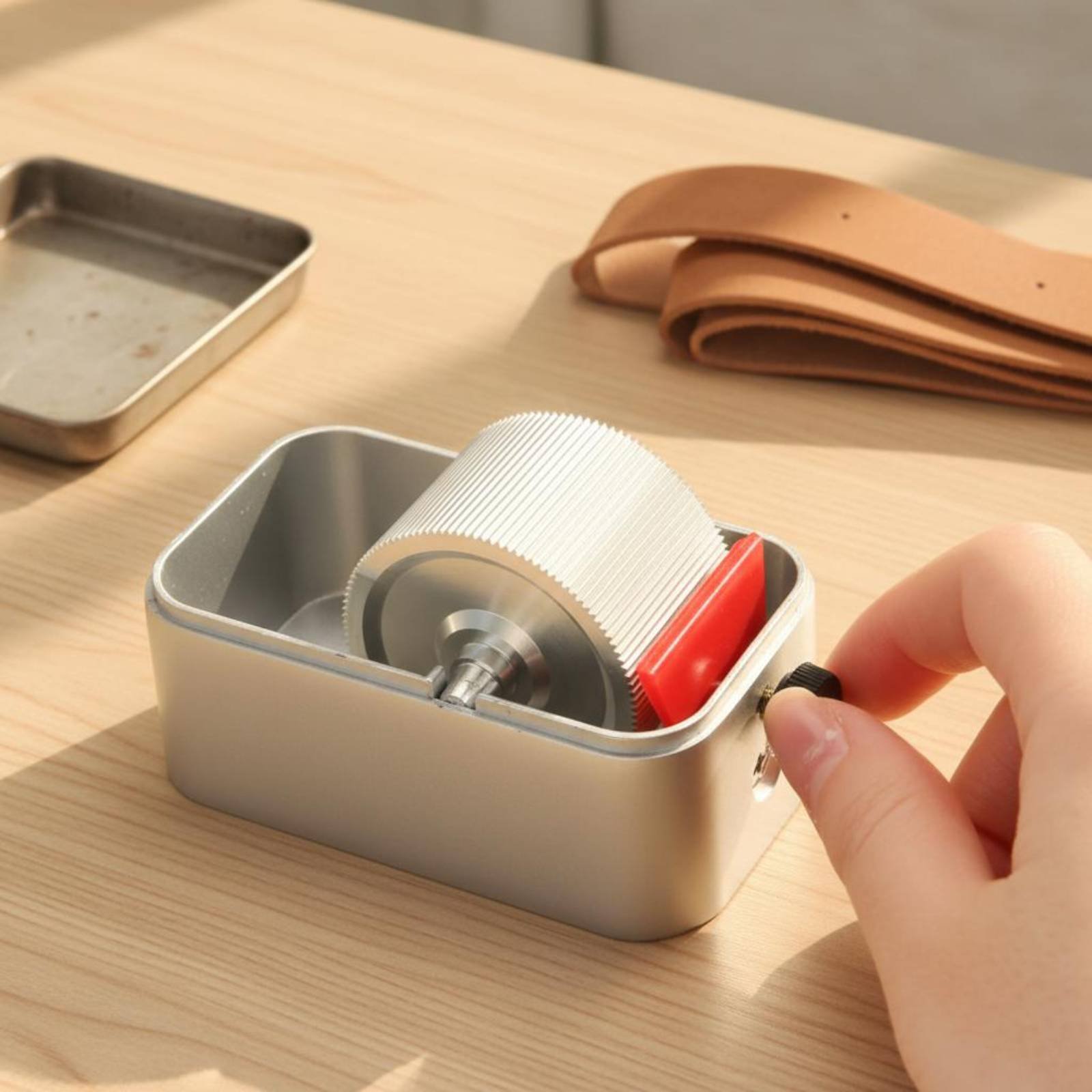 Leather Border Oiler Box Even  - Leatherwork Beginner Tools avaliação e preço