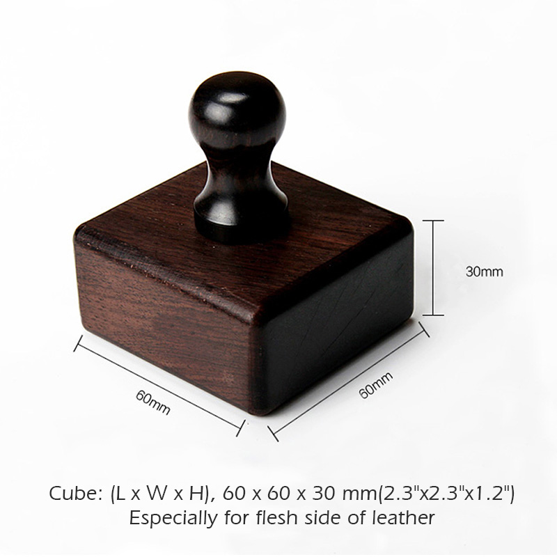 WUTA High Density Ebony Black  - Leatherwork Mallet avaliação e preço