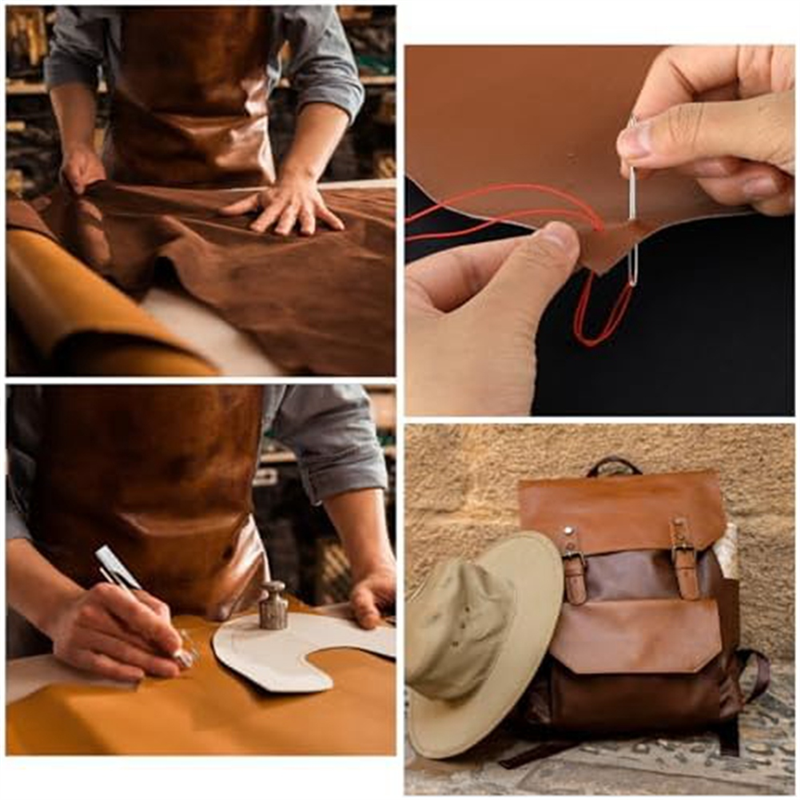 A20F-14Pcs Leather Working Too - Leatherwork Beginner Tools avaliação e preço